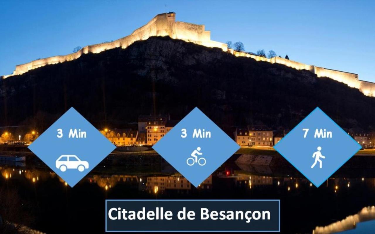 Centre Ville Historique - Calme - Les Mots Bleus Безансон Екстериор снимка